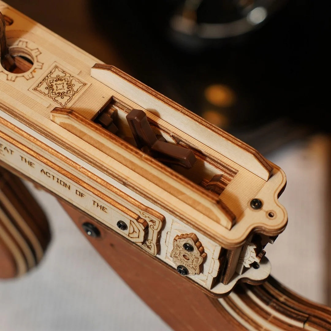 ROKR Wooden Puzzle Tommy Gun