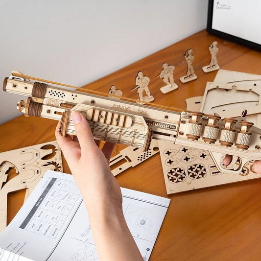 ROKR  Wooden Puzzle Shotgun